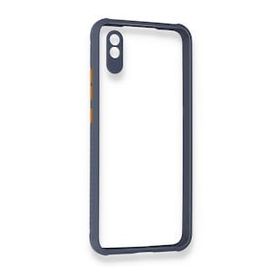 BSSM Miami Şeffaf Silikon - Gri Xiaomi Redmi 9A Kılıf