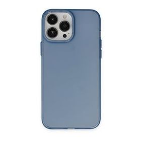 BSSM Modos Metal Kapak - Lacivert iPhone 13 Pro Max Kılıf