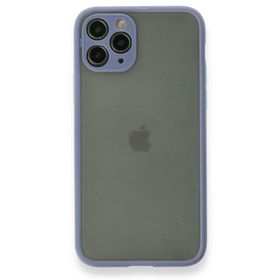 BSSM Montreal Silikon Kapak - Gri iPhone 11 Pro Kılıf