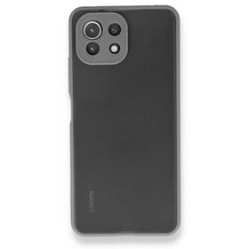 BSSM Montreal Silikon Kapak - Gri Xiaomi Mİ 11 Lite Kılıf