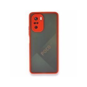 BSSM Montreal Silikon Kapak - Kırmızı Xiaomi Poco F3 Kılıf