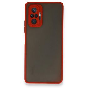 BSSM Montreal Silikon Kapak - Kırmızı Xiaomi Redmi Note 10 Pro Kılıf