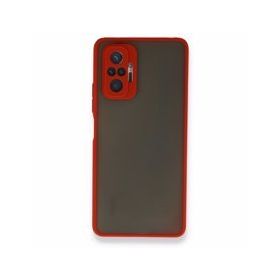 BSSM Montreal Silikon Kapak - Kırmızı Xiaomi Redmi Note 10 Pro Kılıf