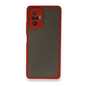 BSSM Montreal Silikon Kapak - Kırmızı Xiaomi Redmi Note 10 Pro Kılıf