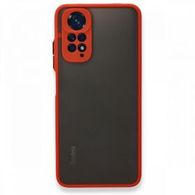 BSSM Montreal Silikon Kapak - Kırmızı Xiaomi Redmi Note 11 Kılıf