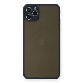 BSSM Montreal Silikon Kapak - Lacivert iPhone 11 Pro Max Kılıf