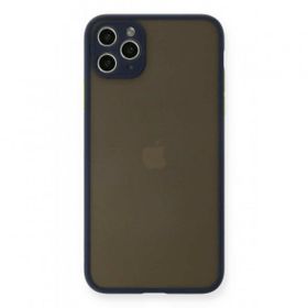 BSSM Montreal Silikon Kapak - Lacivert iPhone 11 Pro Max Kılıf