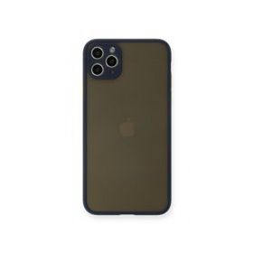 BSSM Montreal Silikon Kapak - Lacivert iPhone 11 Pro Max Kılıf