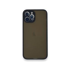 BSSM Montreal Silikon Kapak - Lacivert iPhone 12 Pro Kılıf