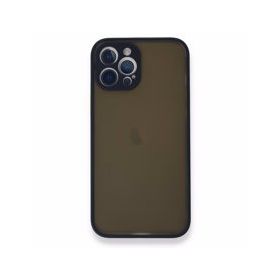 BSSM Montreal Silikon Kapak - Lacivert iPhone 12 Pro Kılıf
