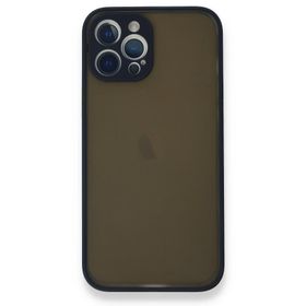 BSSM Montreal Silikon Kapak - Lacivert iPhone 12 Pro Max Kılıf
