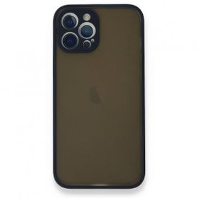 BSSM Montreal Silikon Kapak - Lacivert iPhone 12 Pro Max Kılıf