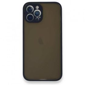 BSSM Montreal Silikon Kapak - Lacivert iPhone 12 Pro Max Kılıf