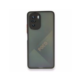 BSSM Montreal Silikon Kapak - Siyah Xiaomi Poco F3 Kılıf