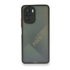BSSM Montreal Silikon Kapak - Siyah Xiaomi Poco F3 Kılıf