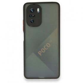 BSSM Montreal Silikon Kapak - Siyah Xiaomi Poco F3 Kılıf