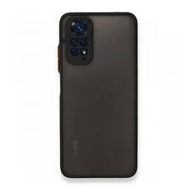 BSSM Montreal Silikon Kapak - Siyah Xiaomi Redmi Note 11 Kılıf
