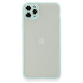 BSSM Montreal Silikon Kapak - Turkuaz iPhone 11 Pro Kılıf