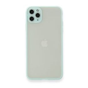 BSSM Montreal Silikon Kapak - Turkuaz iPhone 11 Pro Kılıf