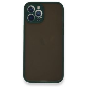 BSSM Montreal Silikon Kapak - Yeşil iPhone 12 Pro Max Kılıf