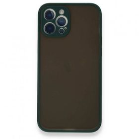 BSSM Montreal Silikon Kapak - Yeşil iPhone 12 Pro Max Kılıf
