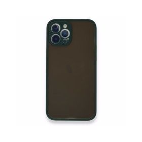 BSSM Montreal Silikon Kapak - Yeşil iPhone 12 Pro Max Kılıf