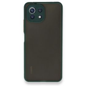 BSSM Montreal Silikon Kapak - Yeşil Xiaomi Mİ 11 Lite Kılıf