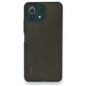 BSSM Montreal Silikon Kapak - Yeşil Xiaomi Mİ 11 Lite Kılıf