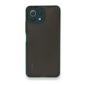 BSSM Montreal Silikon Kapak - Yeşil Xiaomi Mİ 11 Lite Kılıf