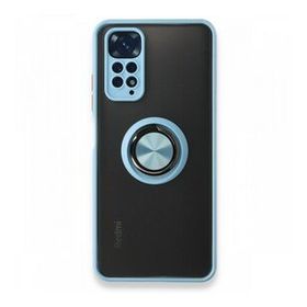 BSSM Montreal Yüzüklü Silikon Kapak - Buz Mavi Xiaomi Redmi Note 11 Kılıf