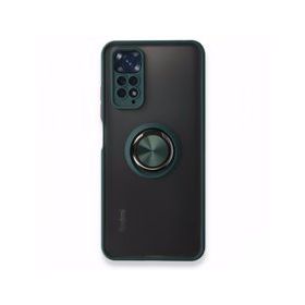BSSM Montreal Yüzüklü Silikon Kapak - Yeşil Xiaomi Redmi Note 11 Kılıf