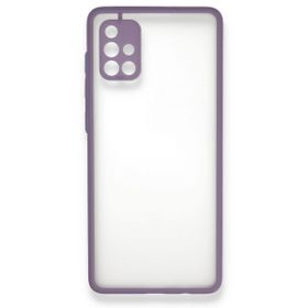 BSSM Mor Samsung Galaxy A71 Montreal Silikon Kapak Kılıf