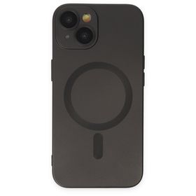 BSSM Moshi Lens Magneticsafe Silikon - Siyah iPhone 13 Kılıf
