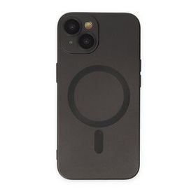 BSSM Moshi Lens Magneticsafe Silikon - Siyah iPhone 13 Kılıf