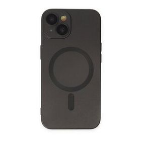 BSSM Moshi Lens Magneticsafe Silikon - Siyah iPhone 13 Kılıf