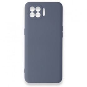 BSSM Nano İçi Kadife Silikon - Gri Oppo Reno 4 Lite Kılıf