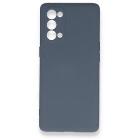 BSSM Nano İçi Kadife Silikon - Gri Oppo Reno 5 Pro Kılıf