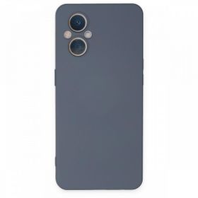 BSSM Nano içi Kadife Silikon - Gri Oppo Reno 7 Lite Kılıf