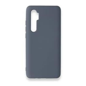BSSM Nano içi Kadife Silikon - Gri Xiaomi Mi Note 10 Lite Kılıf
