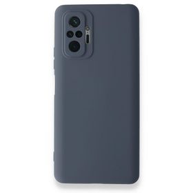 BSSM Nano İçi Kadife Silikon - Gri Xiaomi Redmi Note 10 Pro Kılıf