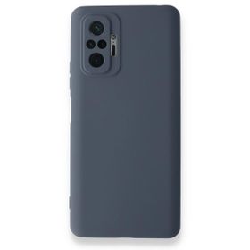 BSSM Nano İçi Kadife Silikon - Gri Xiaomi Redmi Note 10 Pro Kılıf