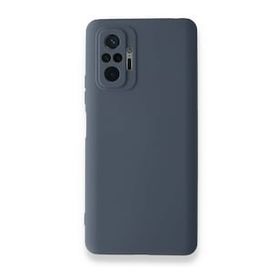 BSSM Nano İçi Kadife Silikon - Gri Xiaomi Redmi Note 10 Pro Kılıf