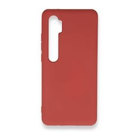 BSSM Nano içi Kadife Silikon - Kiremit Xiaomi Mi Note 10 Lite Kılıf