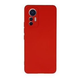 BSSM Nano İçi Kadife Silikon - Kırmızı Xiaomi Mi 12 Lite Kılıf