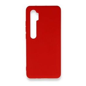 BSSM Nano içi Kadife Silikon - Kırmızı Xiaomi Mi Note 10 Lite Kılıf