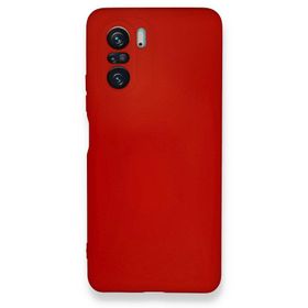 BSSM Nano içi Kadife Silikon - Kırmızı Xiaomi Poco F3 Kılıf