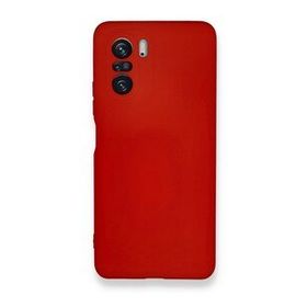 BSSM Nano içi Kadife Silikon - Kırmızı Xiaomi Poco F3 Kılıf