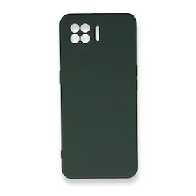 BSSM Nano İçi Kadife Silikon - Koyu Yeşil Oppo A73 Kılıf