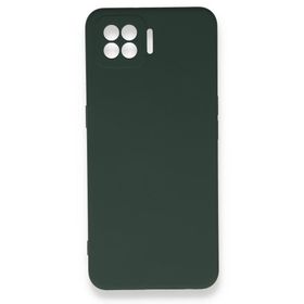 BSSM Nano İçi Kadife Silikon - Koyu Yeşil Oppo A73 Kılıf