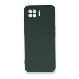 BSSM Nano İçi Kadife Silikon - Koyu Yeşil Oppo A73 Kılıf